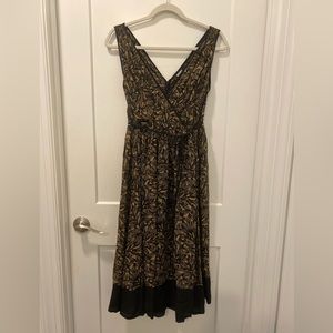 DKNY sheer swing dress